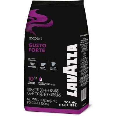 Italexpresso - Café en grains Gusto Forte 1Kg – Lavazza au Marrakech Maroc